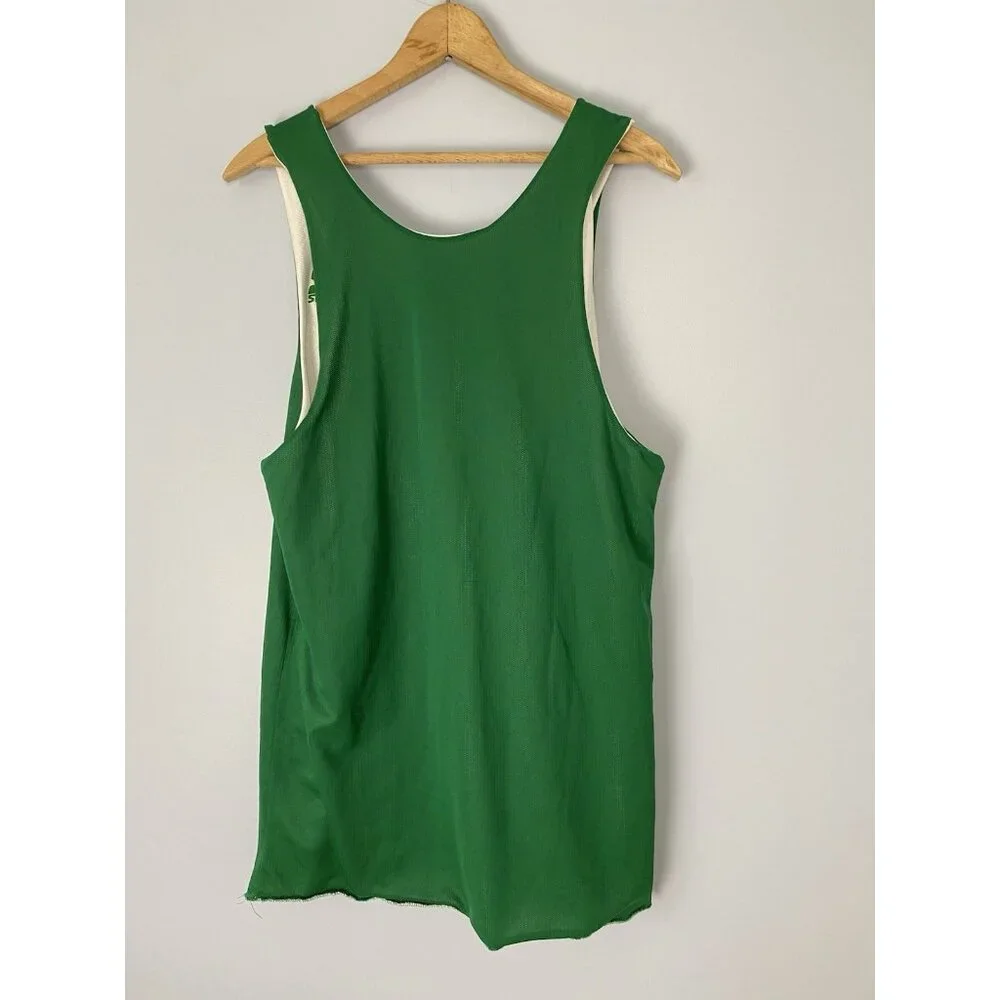 Vtg Larry Bird Boston Celtics Starter Size 48 NBA Training Reversible Jersey - Picture 3 of 11
